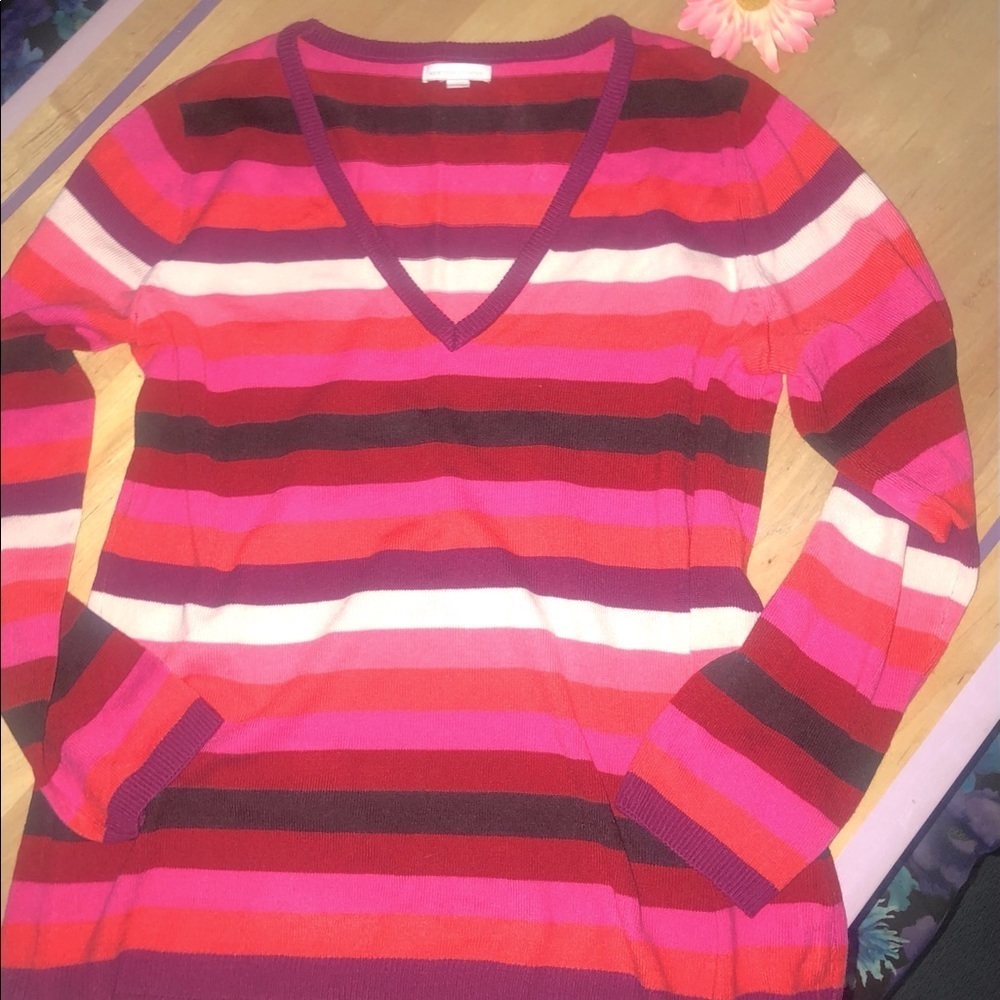 New York & Company striped Sweater XL